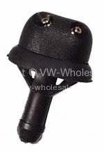 Black double washer jet - OEM PART NO: 111955993A