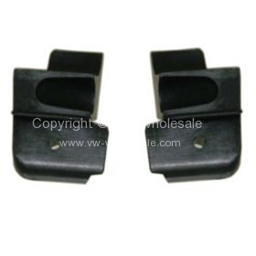 German quality rear window guide rubbers between scrapers for convertible - OEM PART NO: 141837497