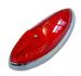 German quality hella marked tail light lens all red