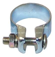 German quality exhaust pipe clip 54.5mm MK2 Golf & T4 - OEM PART NO: 191253139G