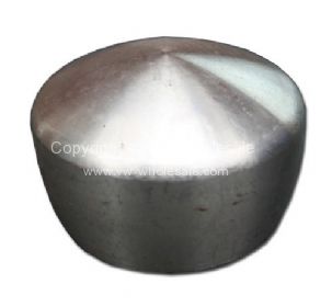 Brushed stainless gear knob 12 mm thread 68-79 - OEM PART NO: 218900391