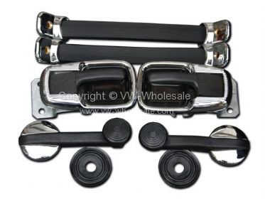German quality complete deluxe internal door handle kit - OEM PART NO: 2113210092KIT