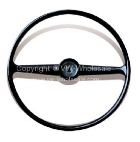 Flat 4 steering wheel in black - OEM PART NO: 211415655BK