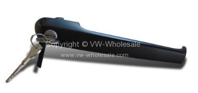 Slide door handle and barrel complete LHD right door - OEM PART NO: 251843704R