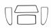 Cal look window seal kit for notchback Type 3 61-73