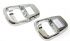 German quality chrome internal door release surrounds - OEM PART NO: 411837097CH