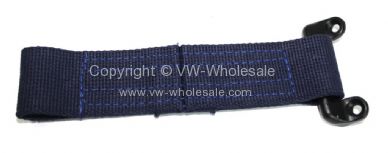 German quality long check strap & bracket blue Bus 55-60 - OEM PART NO: 211841387BB