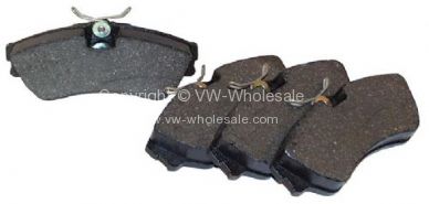 Front brake pads PR Code-1LA 14'' Wheels T4 90-12/95 - OEM PART NO: 701698151C
