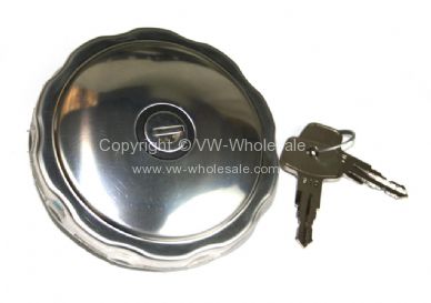German quality locking fuel cap for 80mm neck with gasket 8/55-7/60 - OEM PART NO: 111201551CL