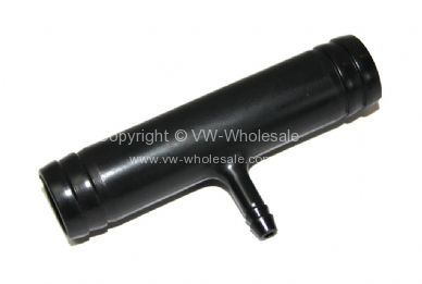 German quality T-fitting to fuel tank 68-79 - OEM PART NO: 
