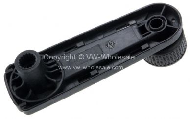 Window winder handle in black T4 - OEM PART NO: 357837581