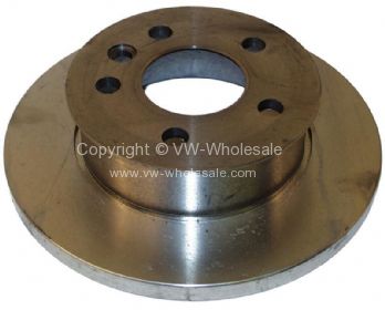Brake disc, front, solid, 14 inches, 260x16mm, fits T4 - OEM PART NO: 701615301