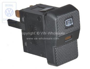 Switch for heated mirrors, fit for Bus T4 -1995 - OEM PART NO: 701963565