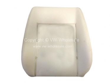 Seat back pad front  fits left or right Bus T4 - OEM PART NO: 701881775B