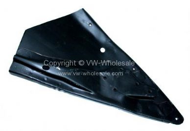 Rear bumper iron mount and 1/4 panel section Left - OEM PART NO: 111809407A