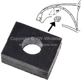 German quality lower body pad body to front axle 17mm - OEM PART NO: 111899115A