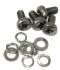 Stainless steel divider bar bottom fixing screws and washers 10/52-64
