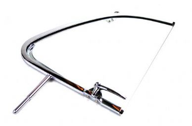 German quality chrome 1/4 light frame complete Right - OEM PART NO: 113837606A