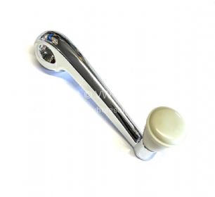 German quality window winder handle with Silver beige knob - OEM PART NO: 111837581G