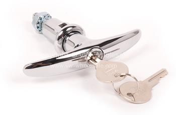 German quality chrome locking T handle with SG code key 10/52-7/64 - OEM PART NO: 113827561B
