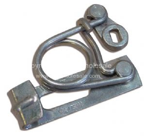 German quality engine lid T handle slider lock and spring Beetle - OEM PART NO: 111827505
