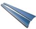 German quality running boards with satin blue mats fixings & 30mm Stainless trims