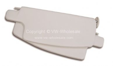 German quality sunvisors in off white LHD - OEM PART NO: 113857551E