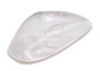 German quality Hella marked clear indicator lens - OEM PART NO: 111953161A