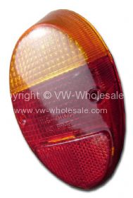 Orange and red rear light lens - OEM PART NO: 111945241K