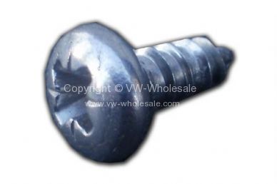 Stainless steel bulb holder to housing screw 8/67-9/73 - OEM PART NO: 