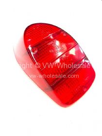 German quality tombstone rear light lens Hella marked all red - OEM PART NO: 111945241MS