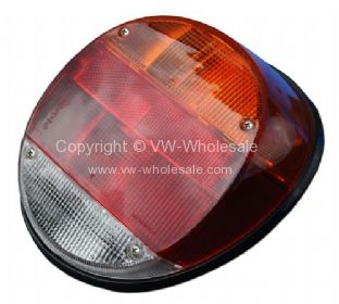 German quality Hella orange red and clear rear light unit - OEM PART NO: 133945097GEN