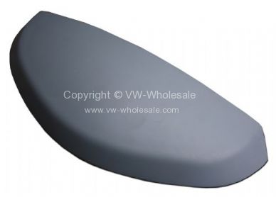 Genuine VW number plate light housing in primer 7/67-79 - OEM PART NO: 