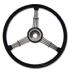 Flat 4 Banjo steering wheel Black 47-79