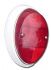 Complete rear light unit with red lens Left