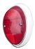 Complete rear light unit with red lens Right