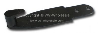 Seat belt hook in Black 68-73 - OEM PART NO: 113857723A