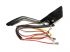 Indicator arm with headlamp flasher  Black - OEM PART NO: 141953517FBK