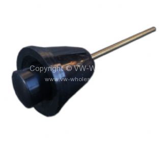 German quality Black wiper knob with Plunger - OEM PART NO: 113955541BBK