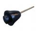 German quality Black wiper knob with Plunger