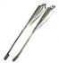 German quality chrome wiper arms domed nut style Beetle - OEM PART NO: 111955789DSS