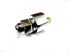 Chrome mirror mounting nut & ferrule 101 style mirror - OEM PART NO: 113857500