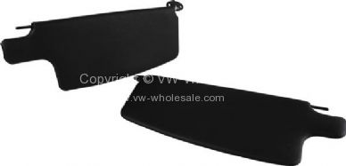 German quality sunvisors in Black - OEM PART NO: 113857551H