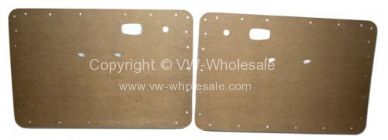 German quality door cards made from oil tempered hardboard Beetle 68-79 - OEM PART NO: 
