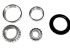 German quality front bearing kit Disc brakes Beetle & Ghia - OEM PART NO: 311498017KIT