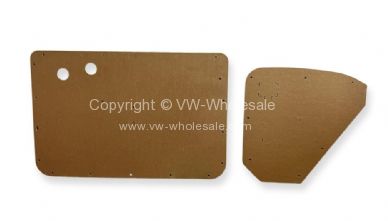 German quality door card & 1/4 panel set Beetle - OEM PART NO: 