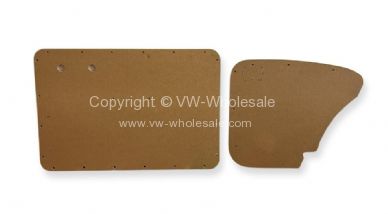 German quality door card & 1/4 panel set Beetle - OEM PART NO: 