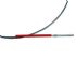 Accelerator cable 2615 mm RHD Beetle & Ghia - OEM PART NO: 114721555