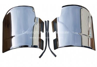 O.E style aluminium stone guards rear - OEM PART NO: 113821301