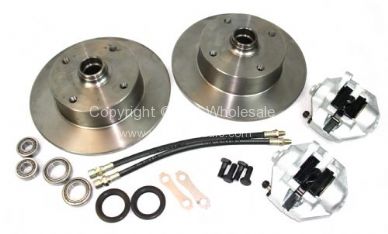 Complete front disc kit 4x130 T1 & Ghia - OEM PART NO: 111372811KIT